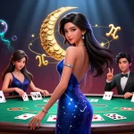 Experience the thrill of MM88 with a luxurious casino scene featuring elegant gaming elements and captivating ambiance.