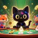 Experience the thrill at non UK casinos accepting UK players, featuring enchanting characters and vibrant gaming elements.