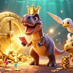 Experience the excitement of 123B's gaming universe with animated treasures and playful dinosaurs in action.