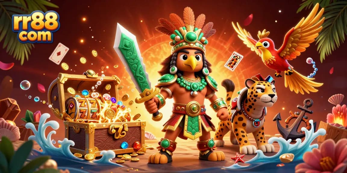Experience excitement at rr88 com with vibrant characters and dynamic casino elements in action.
