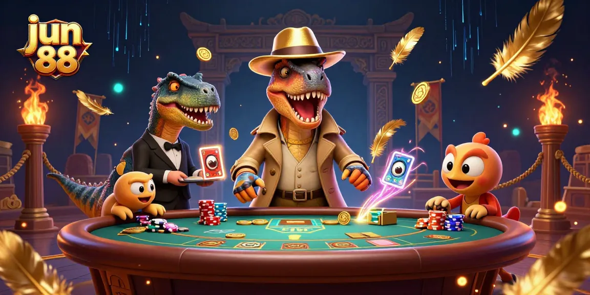 Join the action at jun 88 with a velociraptor card counter and his stealthy compy pickpocket.