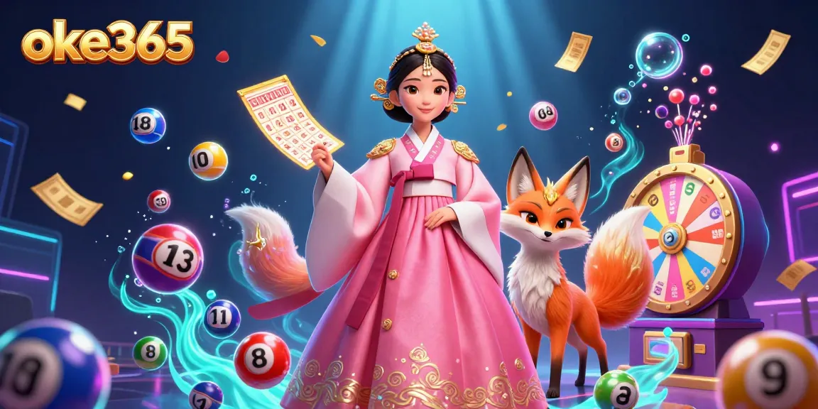 Experience the thrill of winning with oke365, showcasing a vibrant casino scene full of dynamic game elements.