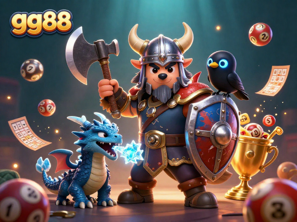 Engage with exciting lottery opportunities at gg88, featuring dynamic elements and vibrant characters.