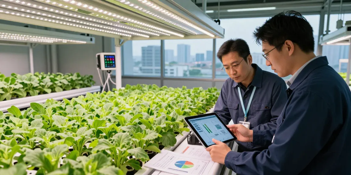 CIKA4D team optimizing indoor agriculture facilities with advanced technology.