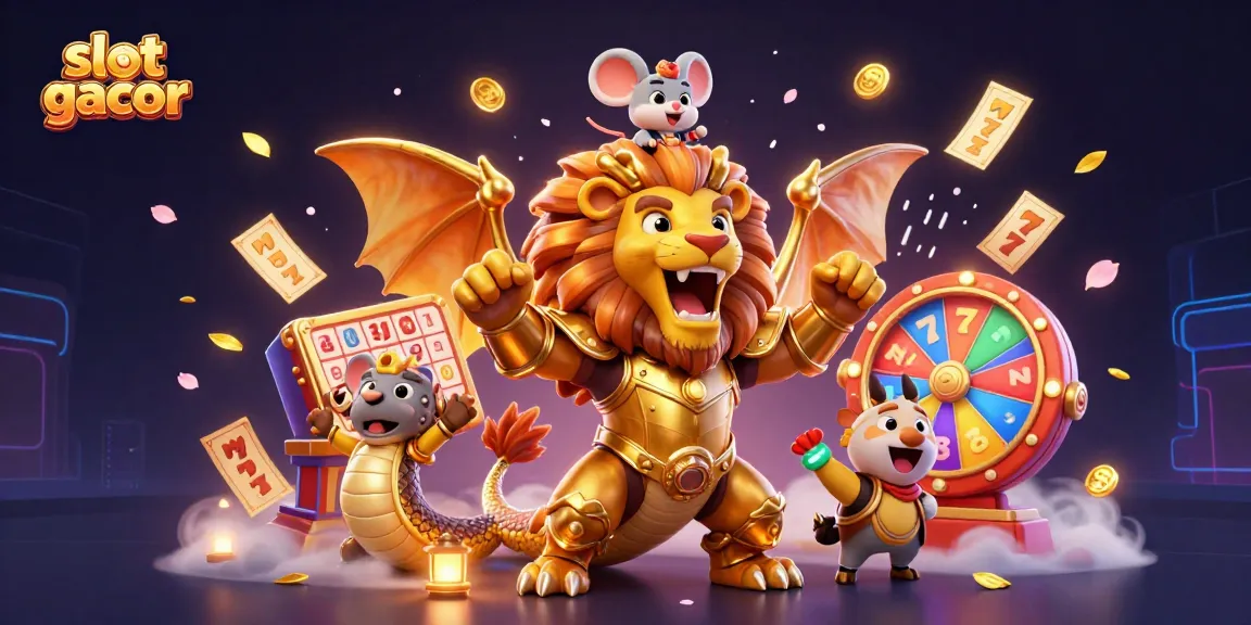 Experience slot gacor excitement with a triumphant chimera and dynamic game elements.