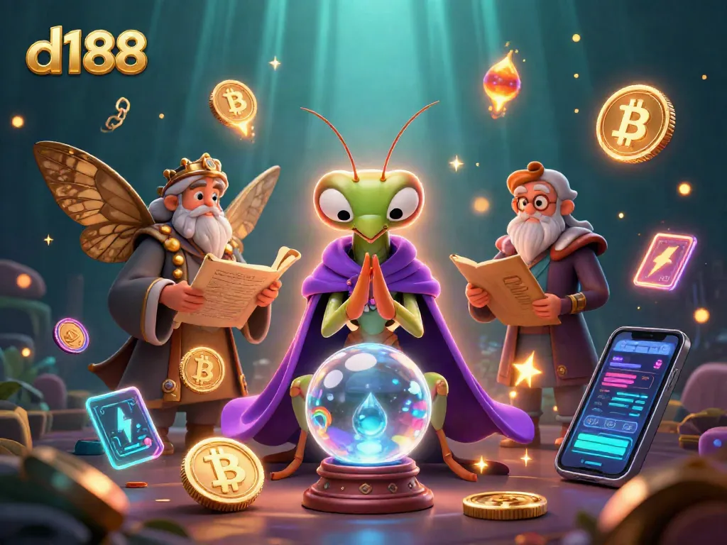 Engage with d188 casino strategies alongside vibrant 3D characters in an enchanting atmosphere.