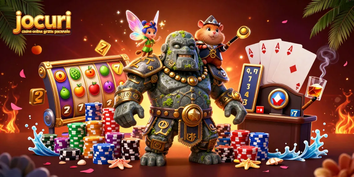 Joacă jocuri casino online gratis păcănele într-un univers magic plin de aventuri!