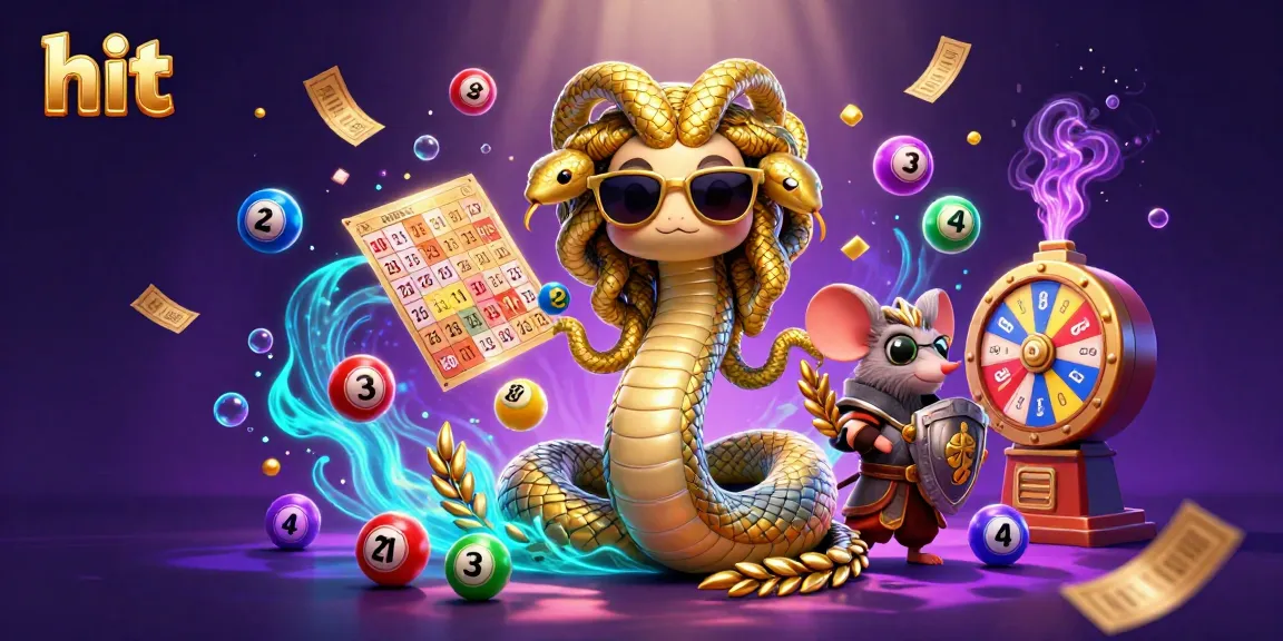 Experience the thrill of hitting jackpots in this vibrant Medusa-themed gambling illustration.