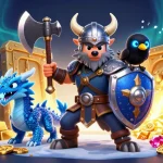 Engage in situs judi bola action with a fierce Viking wolf warrior and extraordinary gaming treasures.