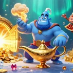 Experience thrilling action at Betting Sites Not on GamStop UK with vibrant casino elements and characters.