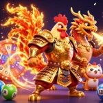 Experience excitement with 92lottery's animated characters and vibrant gaming elements.