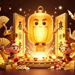 Experience thrilling gameplay at sv368com with golden treasures and lucky symbols in a vibrant casino scene.